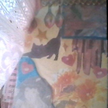 Vintage art collage
