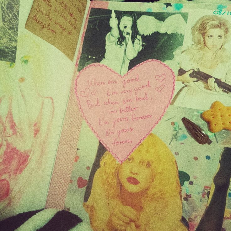 Vintage art collage